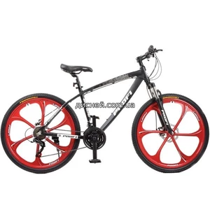 Велосипед 26д. T26BLADE 26.1B, черно-красный